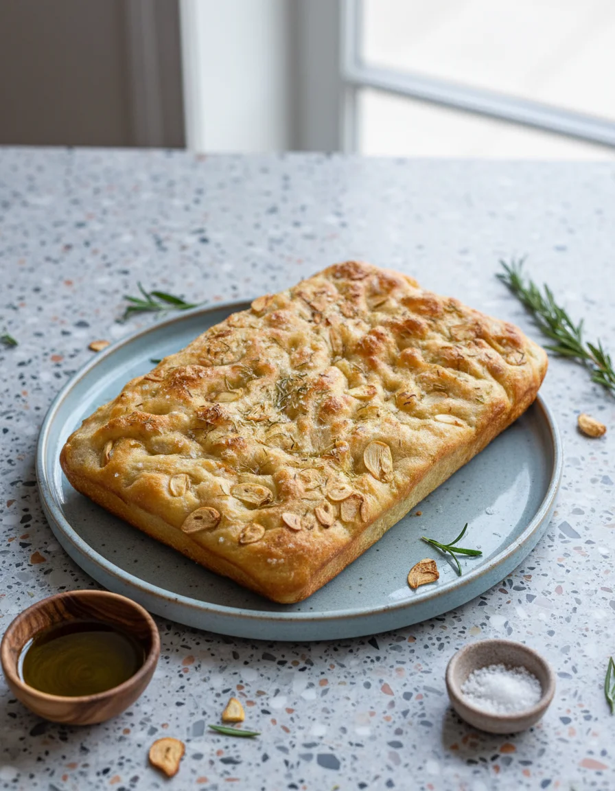 Garlic Rosemary Focaccia Bread