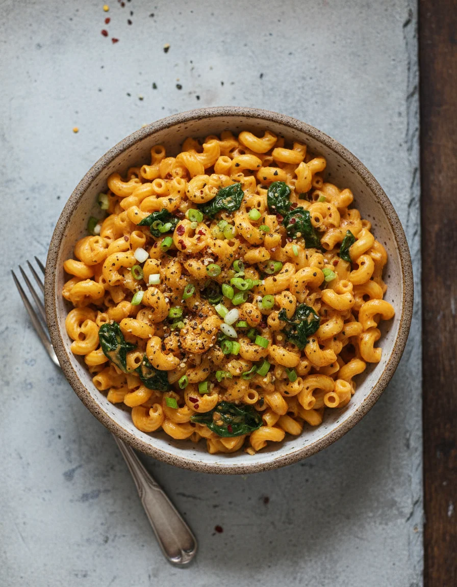 Garlicky Korean Mac and Cheese