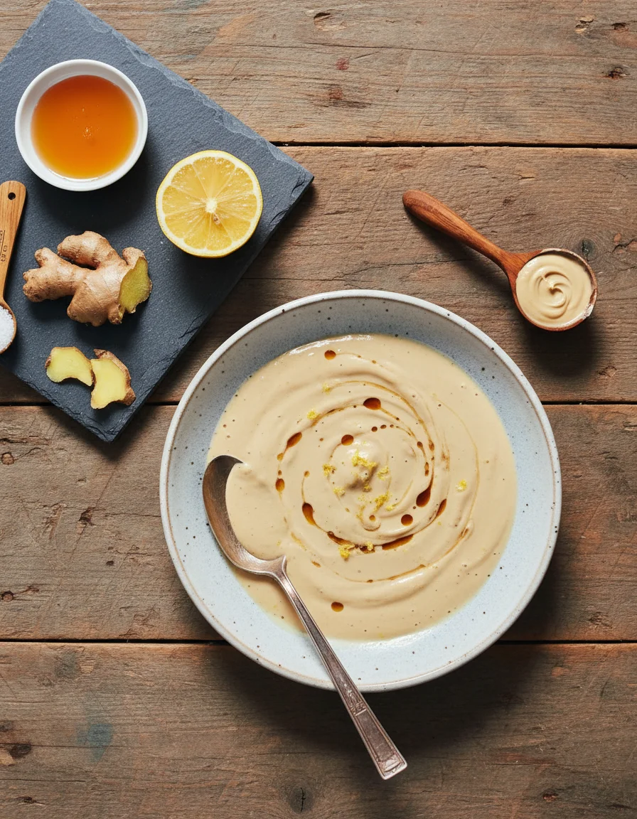 Gingery Lemon Tahini Sauce
