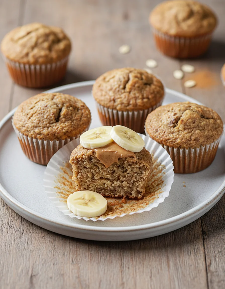 Gluten-Free Vegan Banana Muffins
