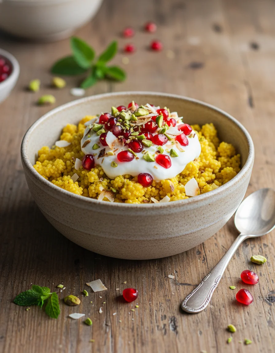 Golden Overnight Couscous