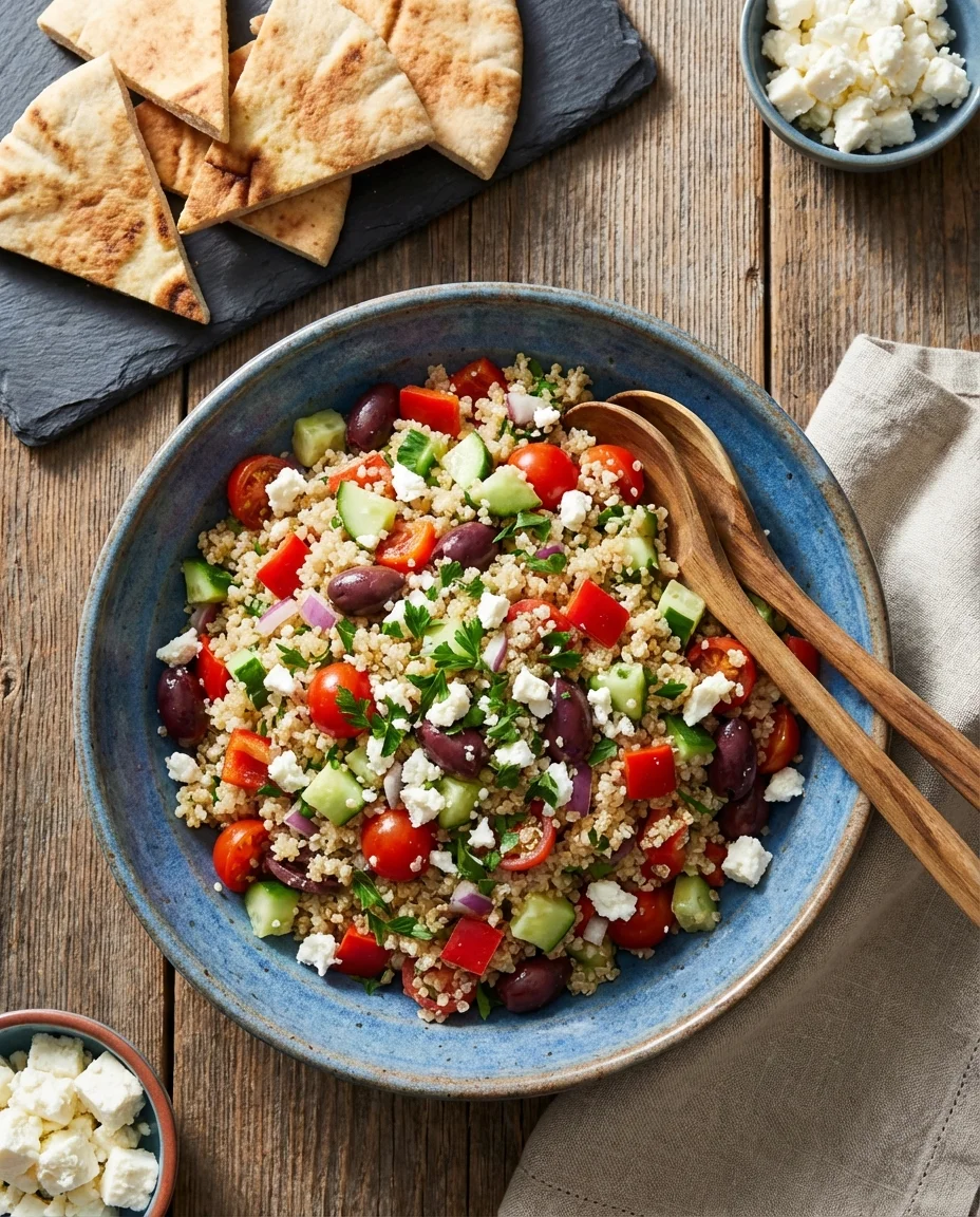 Greek Quinoa Bowls