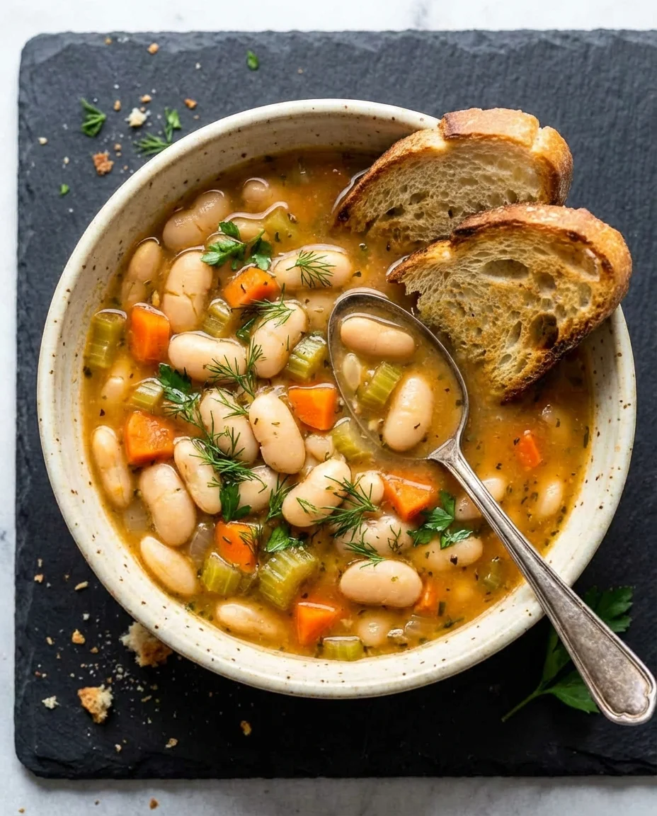 Greek White Bean Soup