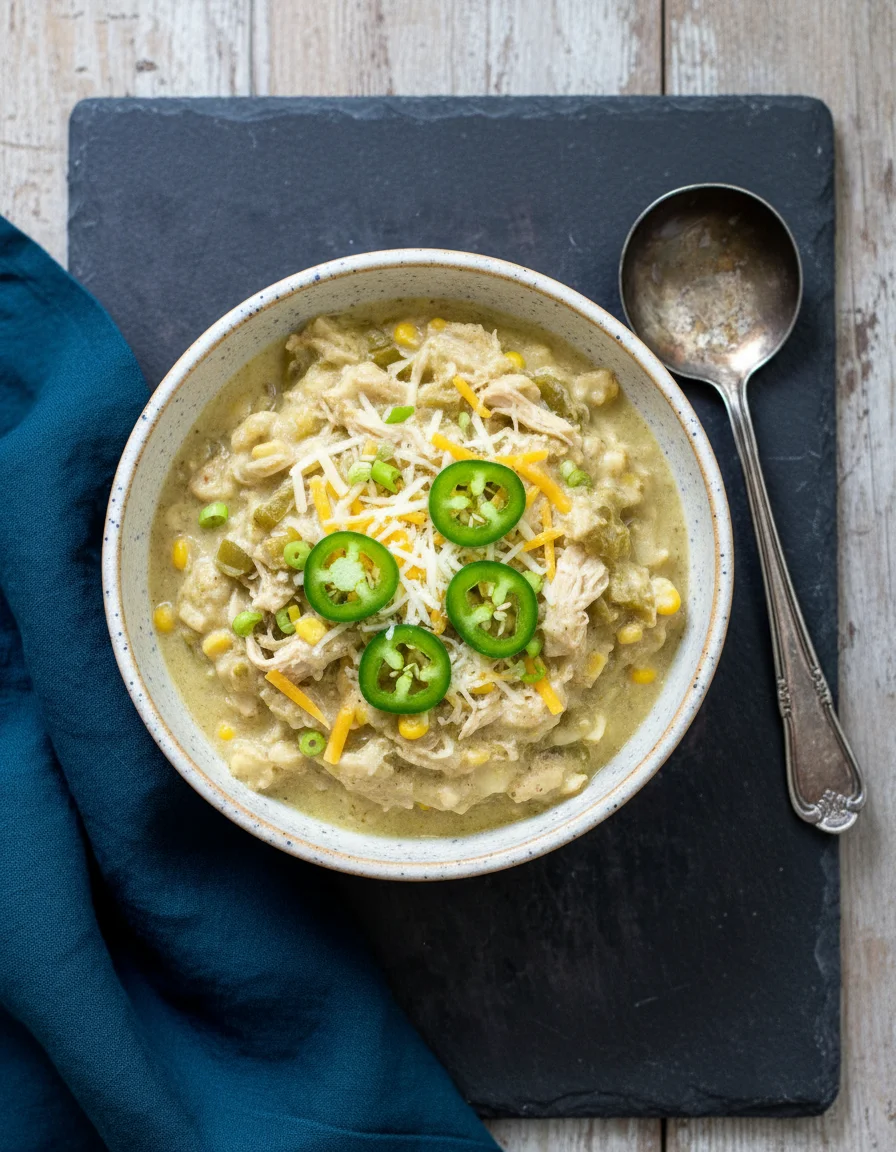 Green Chili Enchilada Soup