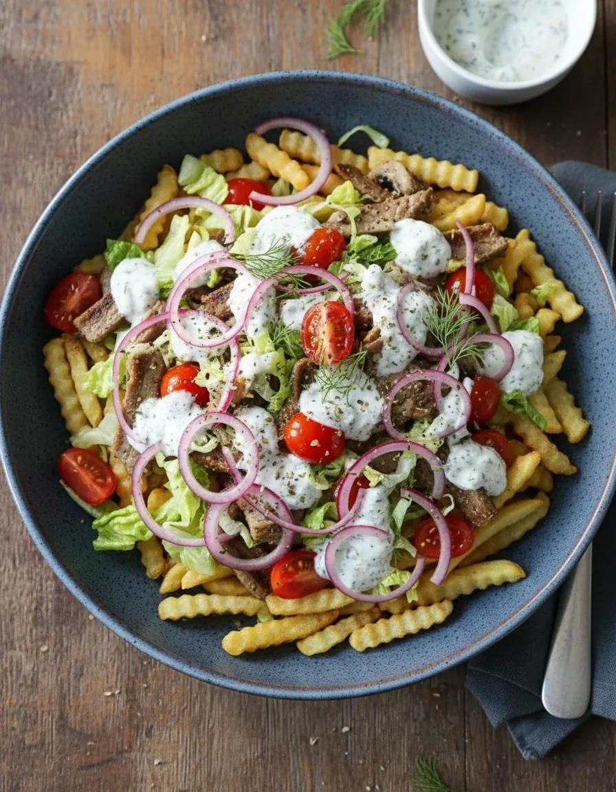 Gyros Loaded Fries