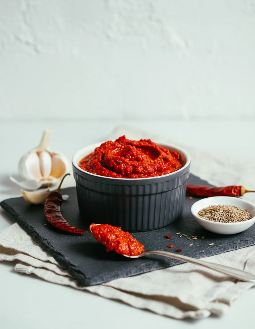 Homemade Harissa Paste