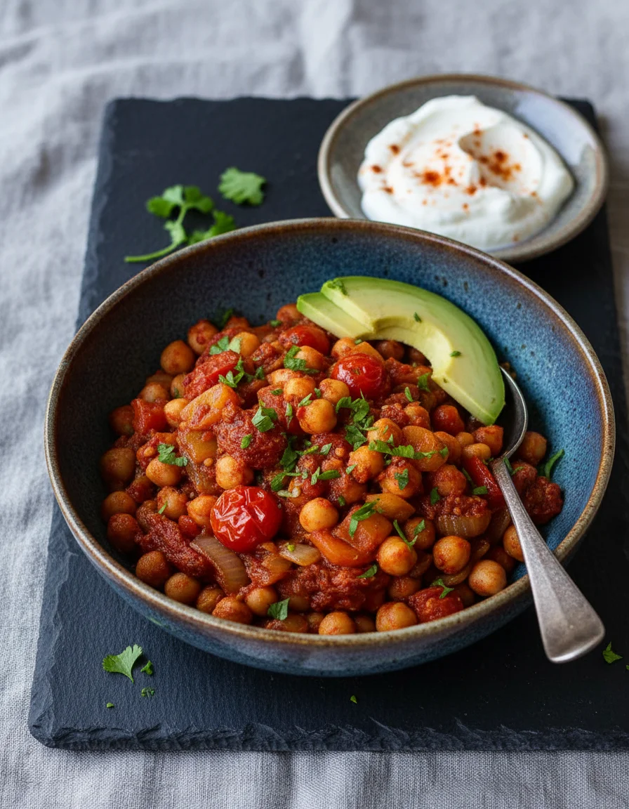Harissa Spiced Beans