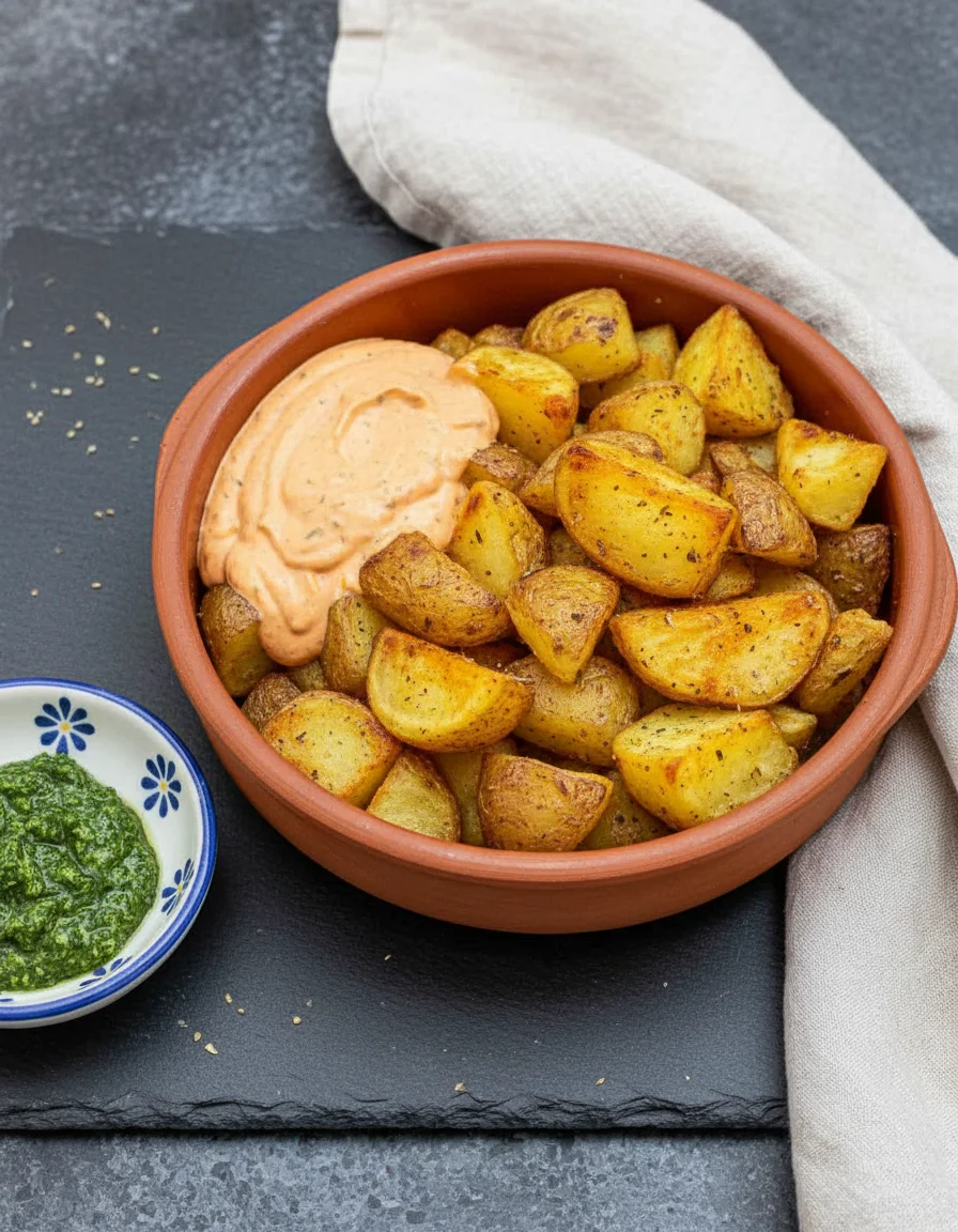 Healthy Patatas Bravas