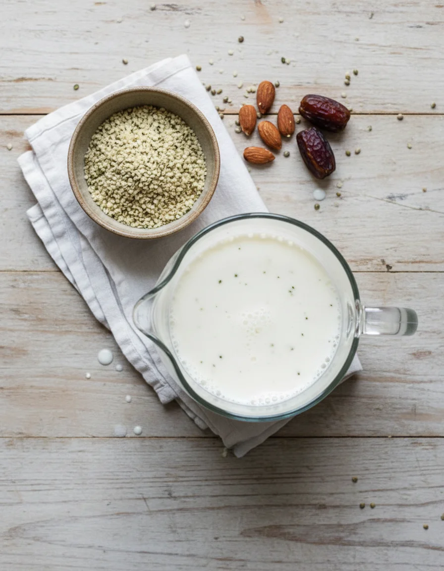 Homemade Hemp Milk