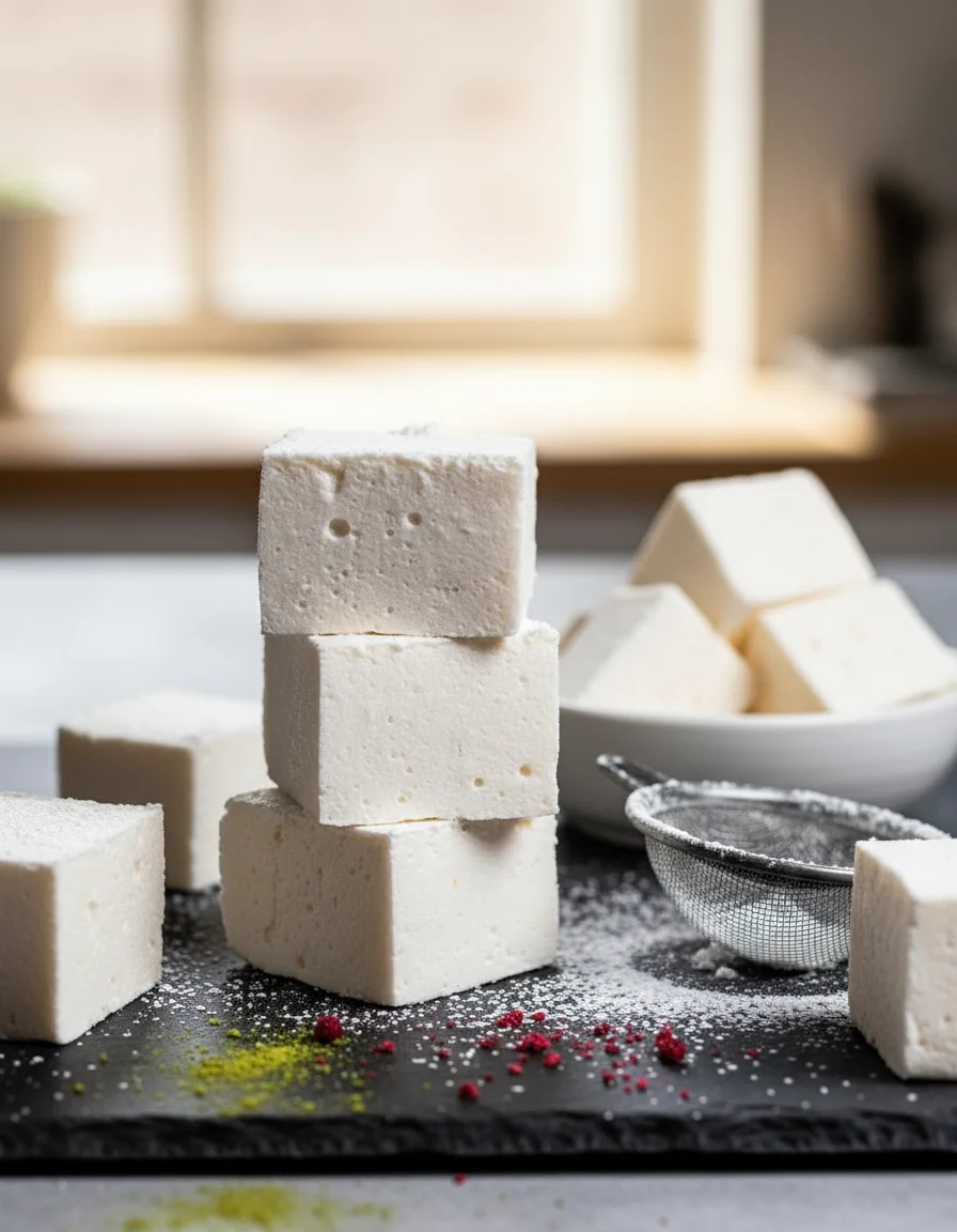 Homemade Vegan Marshmallows