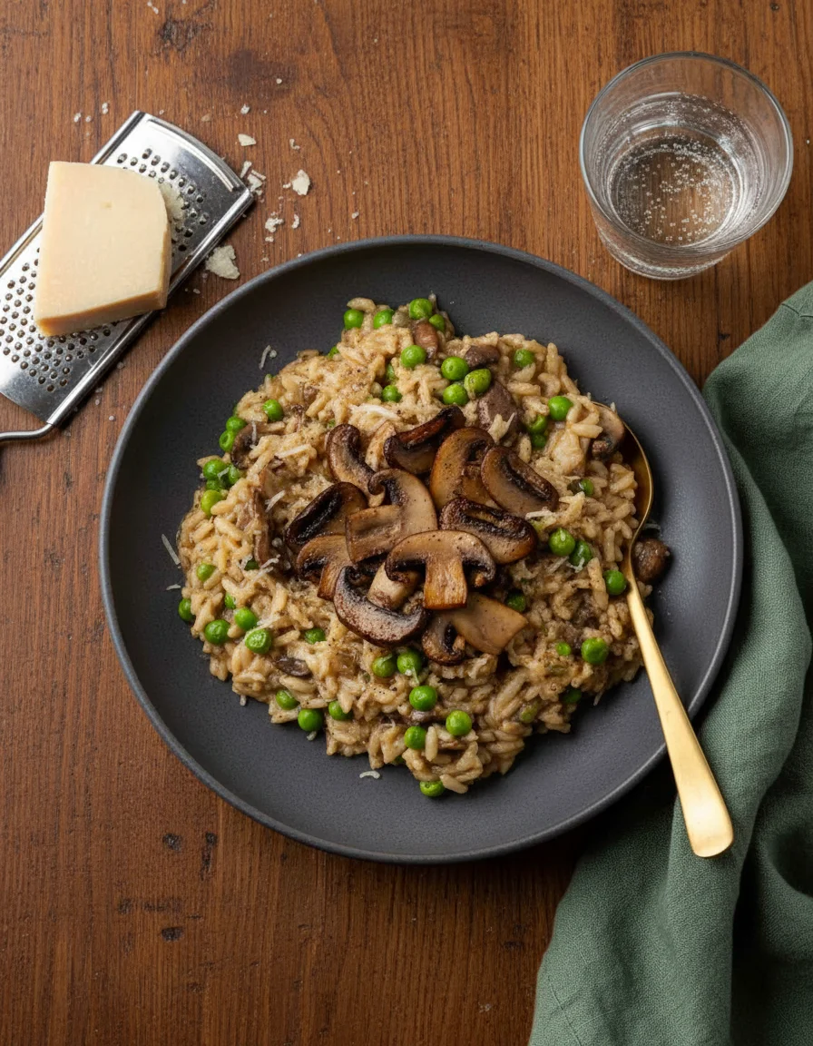 Creamy Mushroom Risotto