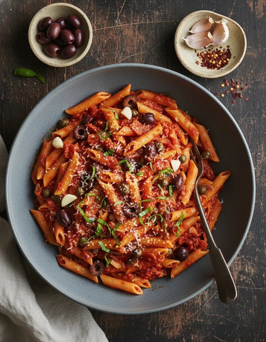 Instant Pot Penne Puttanesca