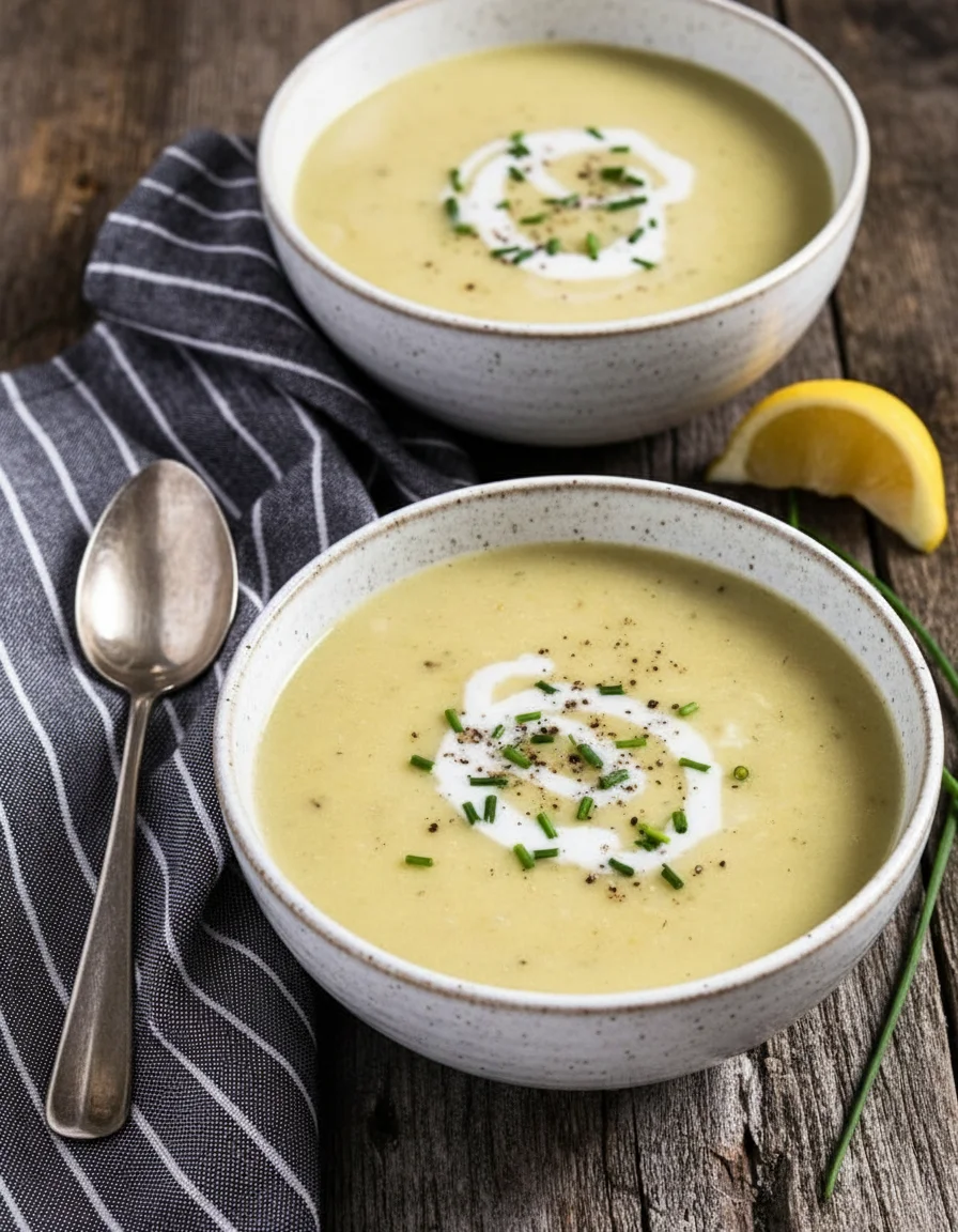 Instant Pot Potato Leek Soup