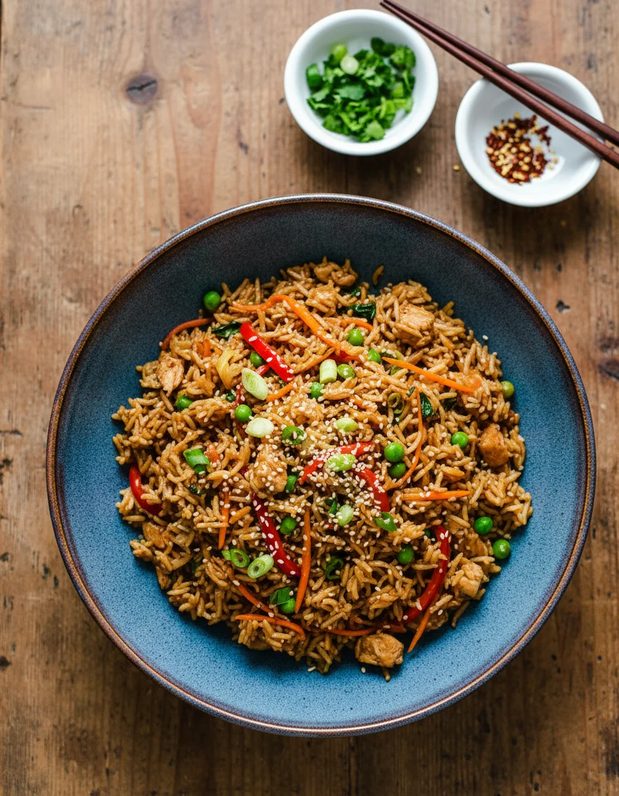 Instant Pot Teriyaki Fried Rice