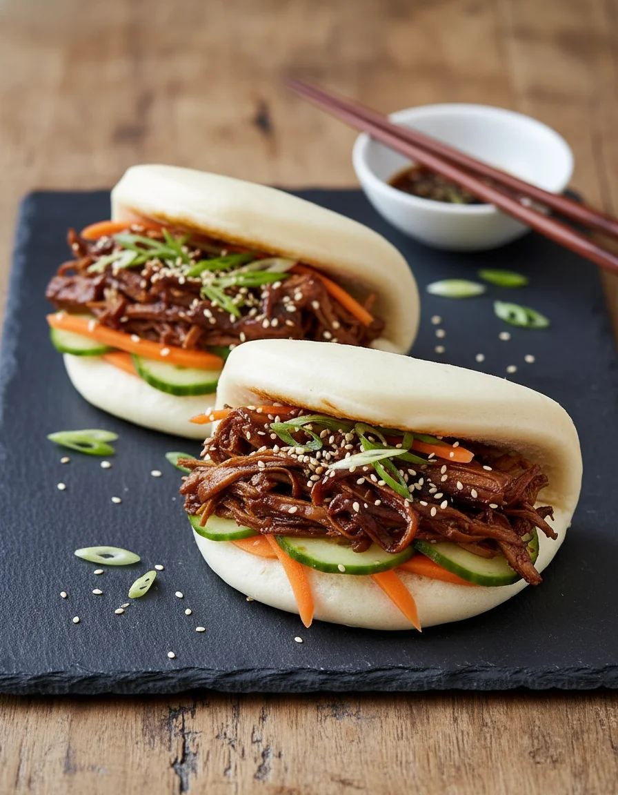 Jackfruit Bulgogi Bao Buns