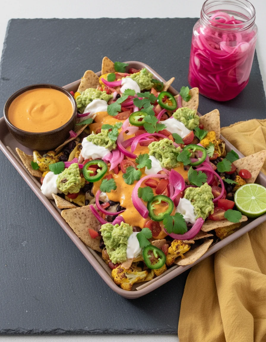 Loaded Vegan Nachos