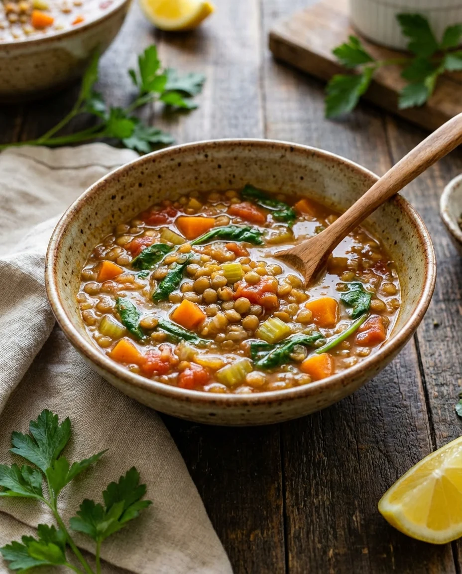 Low Calorie Lentil Soup