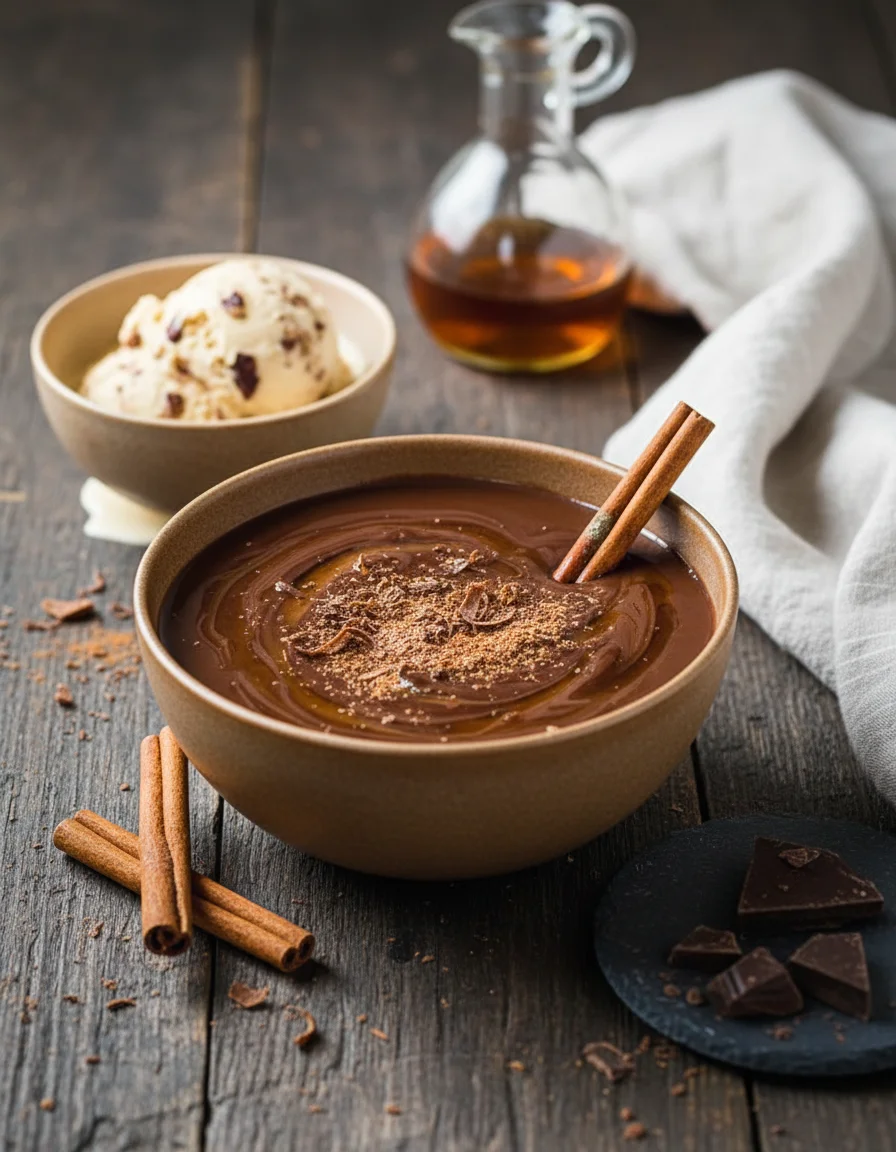 Maple Cinnamon Hot Chocolate