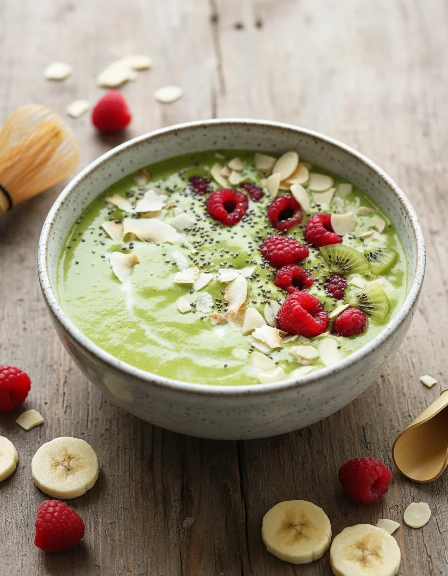 Matcha Green Smoothie Bowl