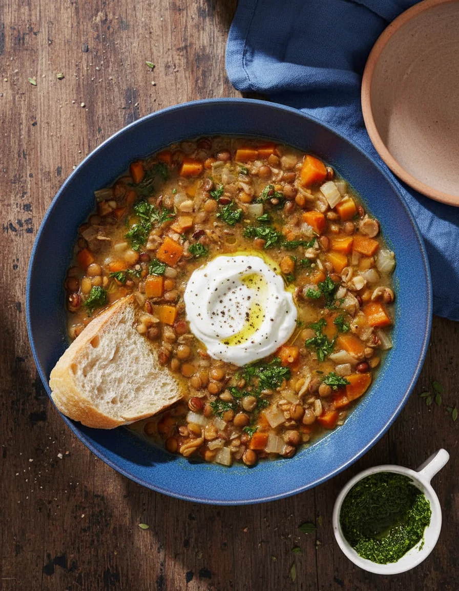 Mediterranean Lentil Soup