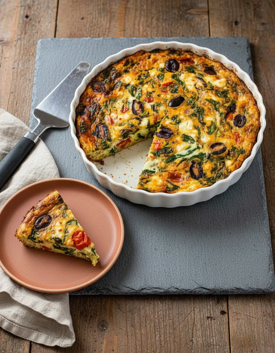 Mediterranean Vegan Frittata