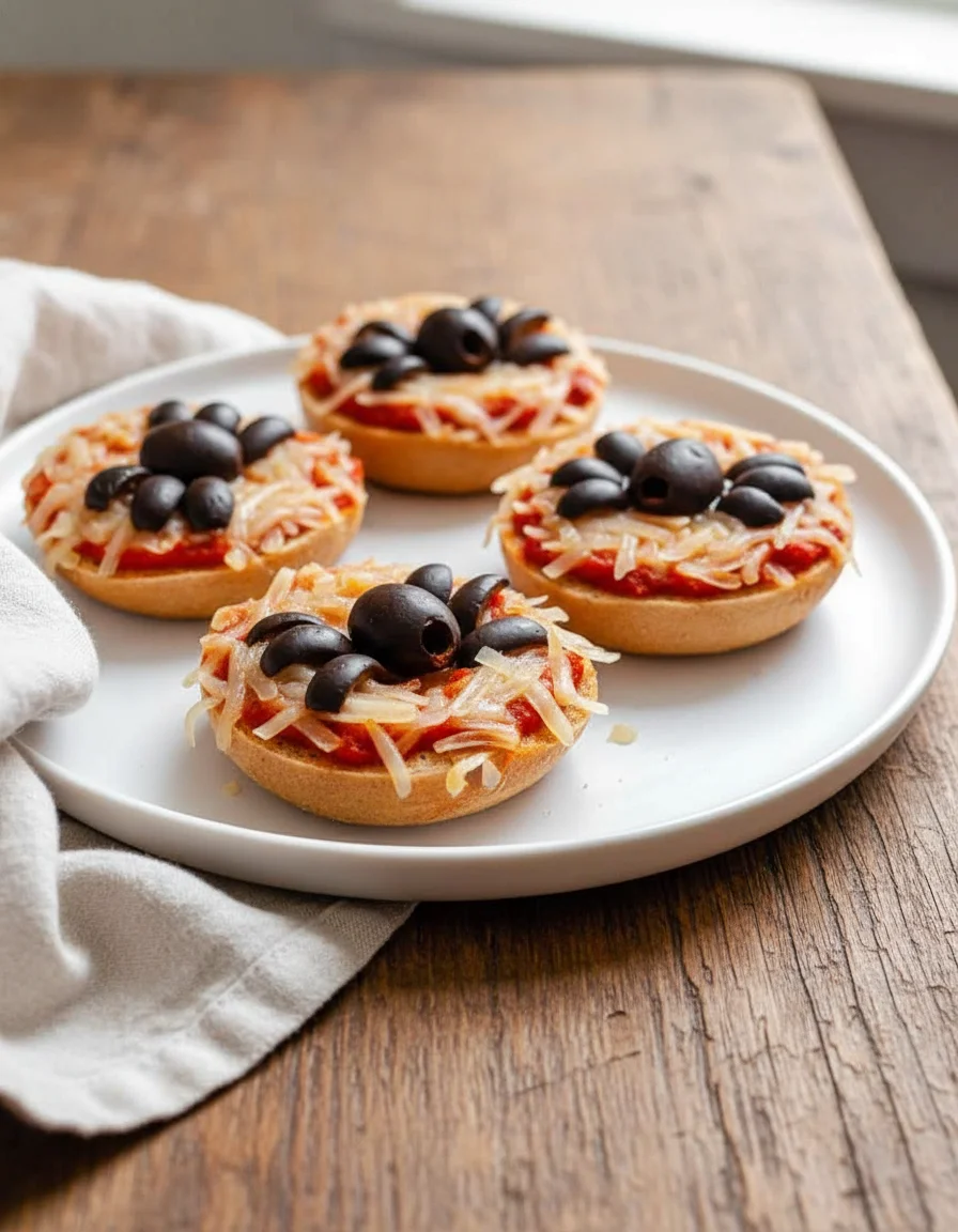 Mini Spider Pizza