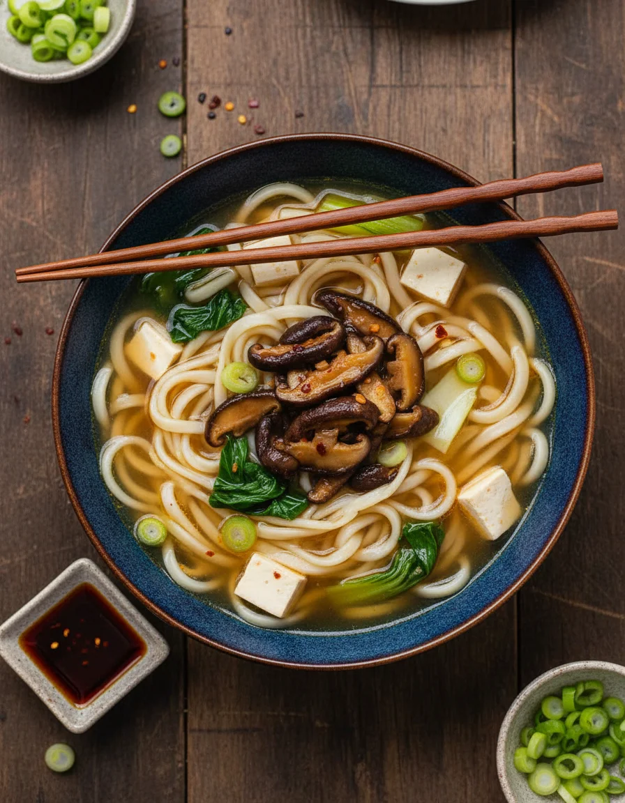 Miso Udon Noodle Soup
