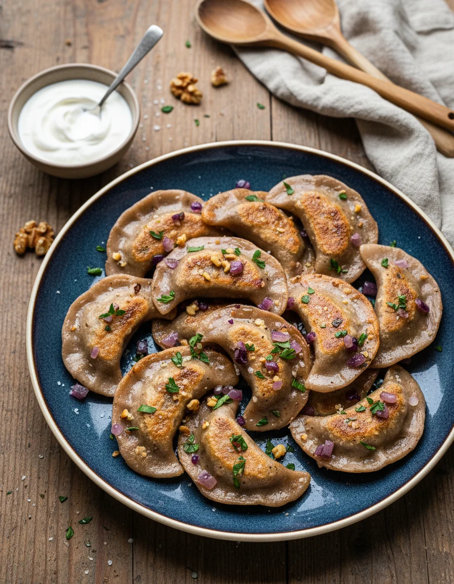 Mushroom Pierogi