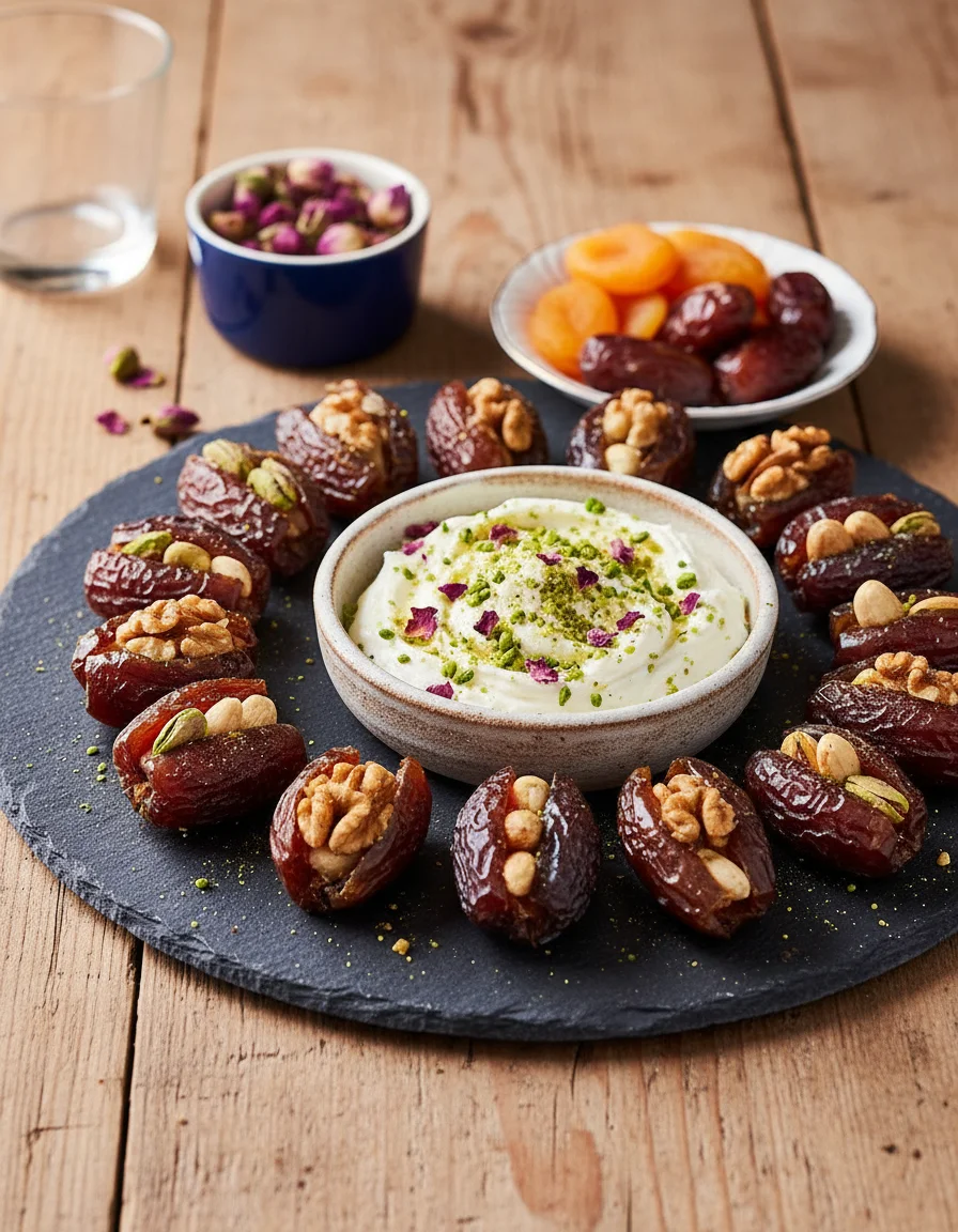 Nut-stuffed Dates