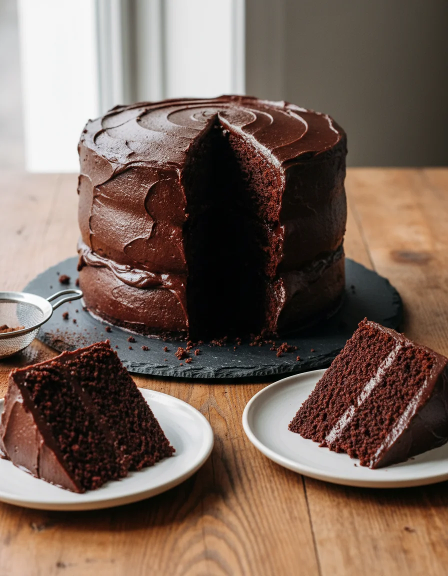 One-Bowl Chocolate Cake