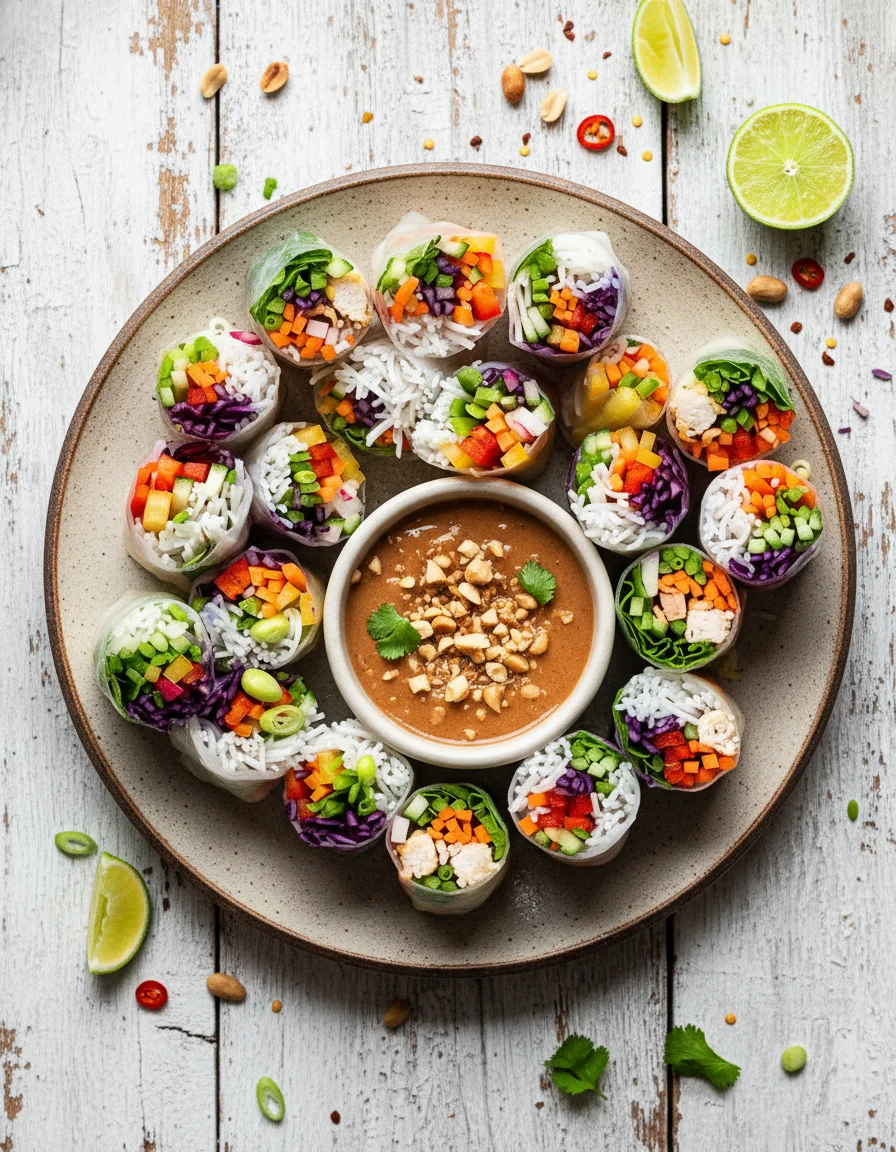 Pad Thai Summer Rolls