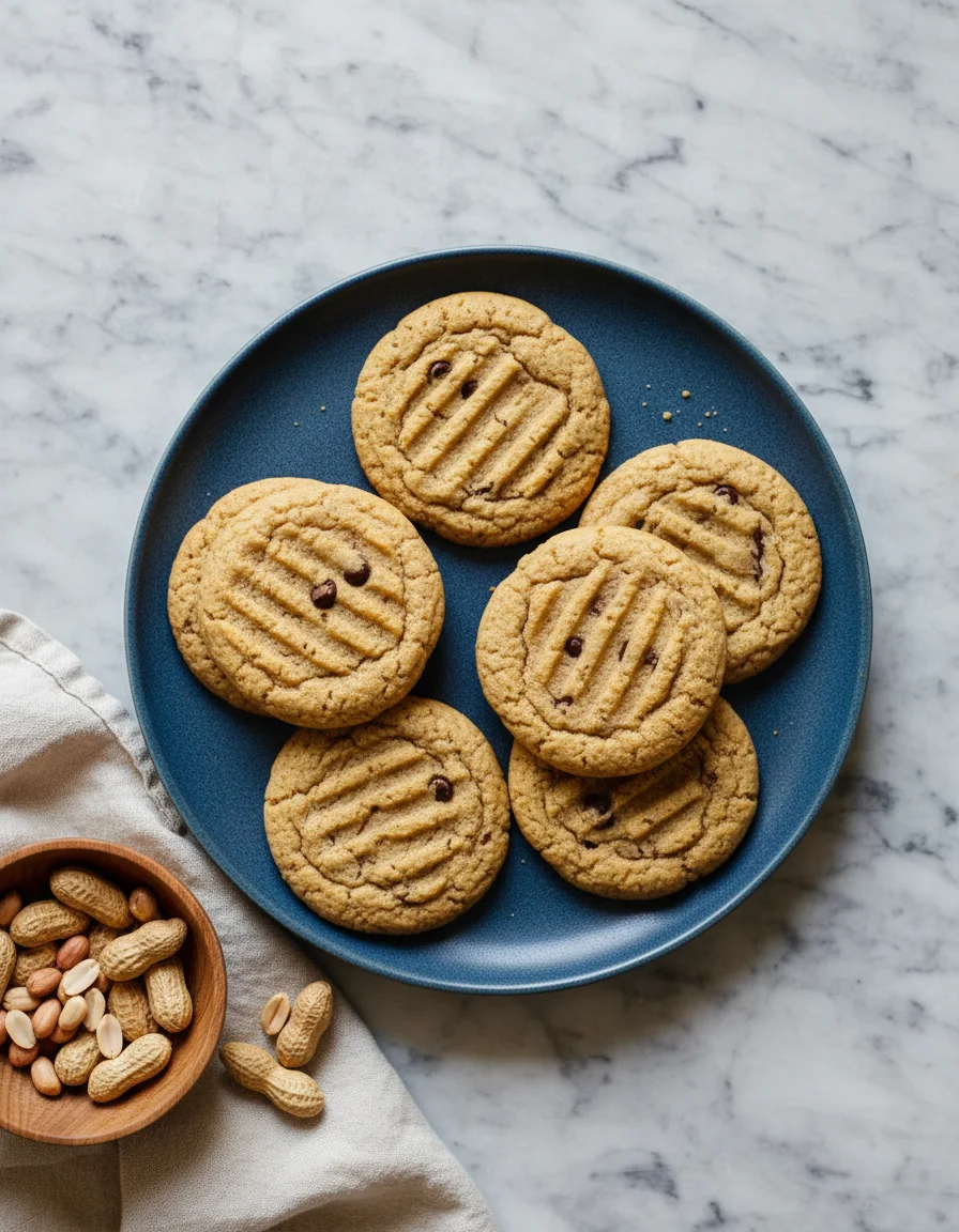Panini Press Peanut Butter Cookies