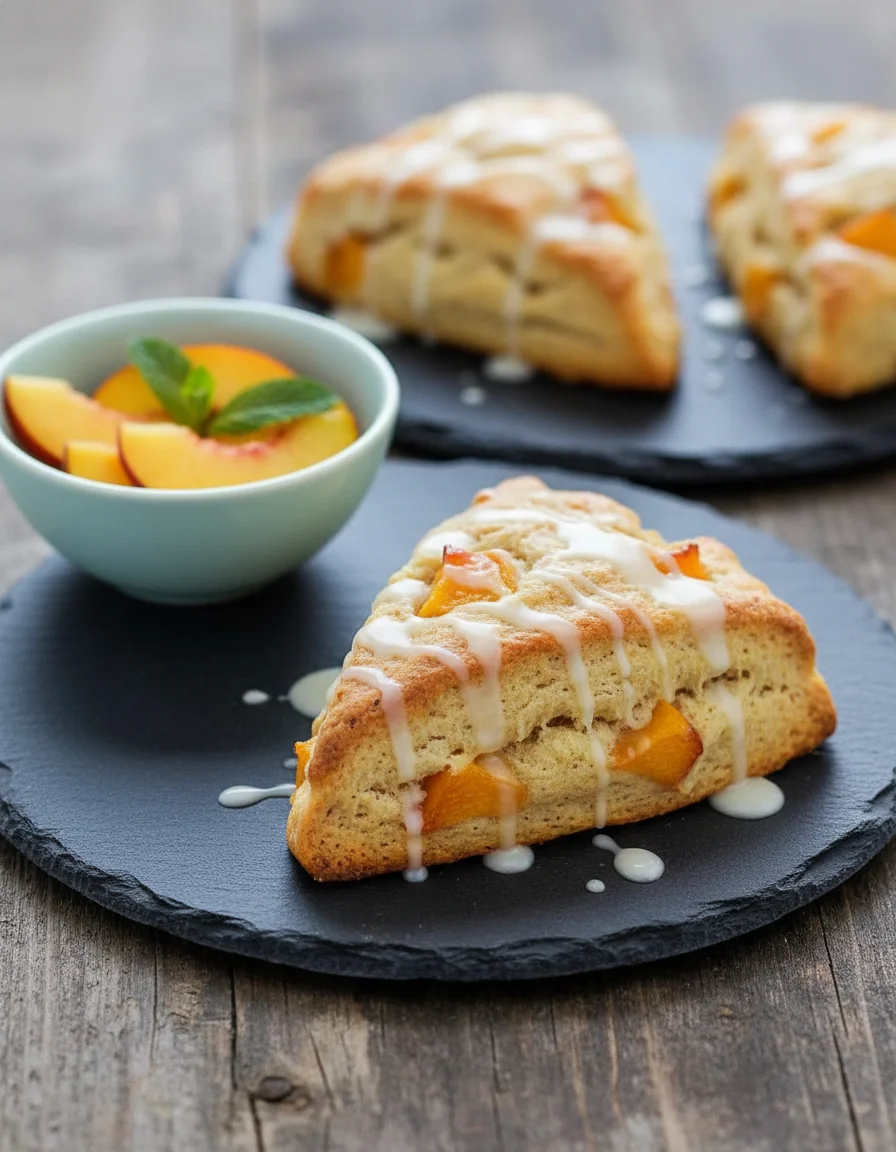 Peach Scones