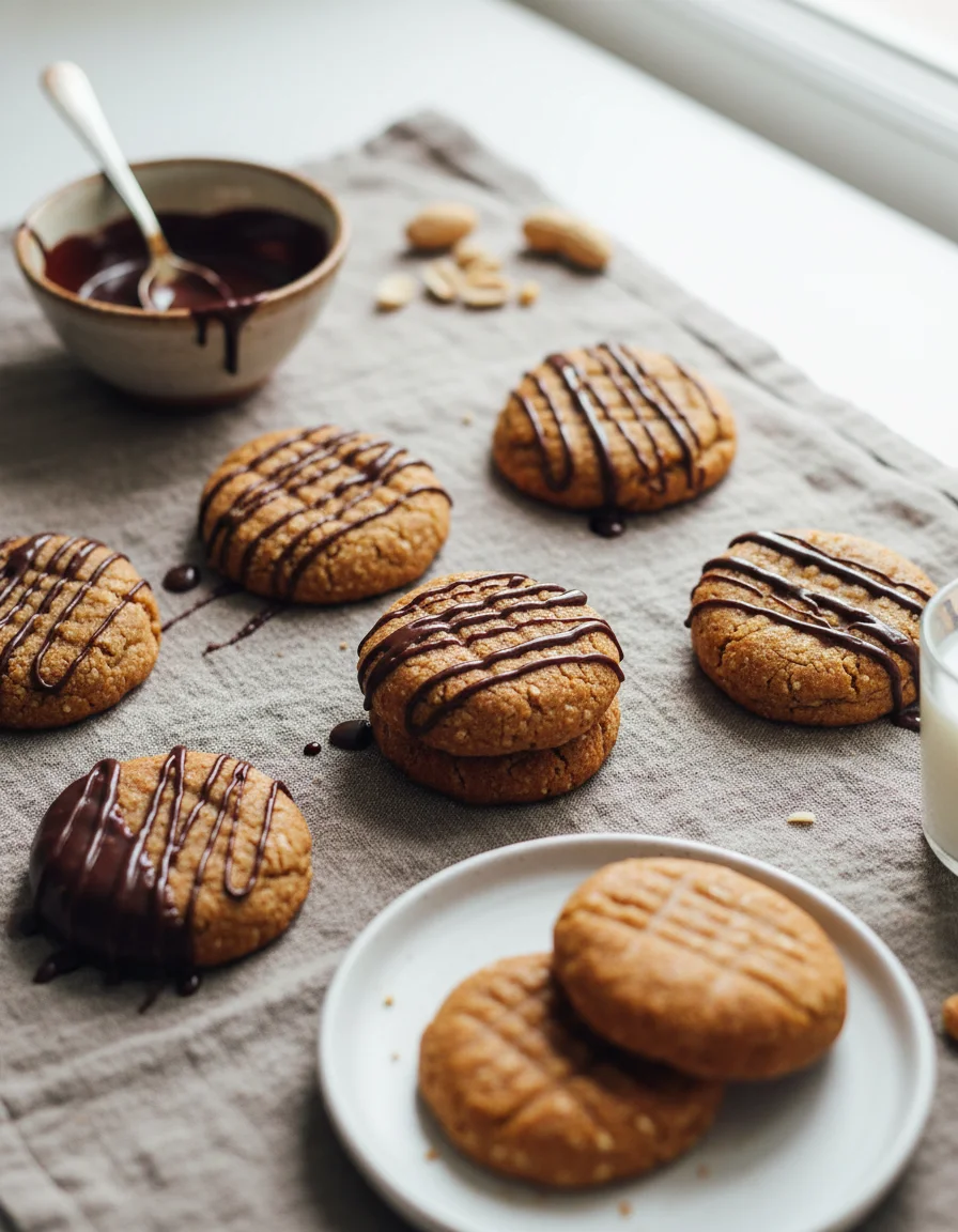 3-Ingredient Peanut Butter Cookies