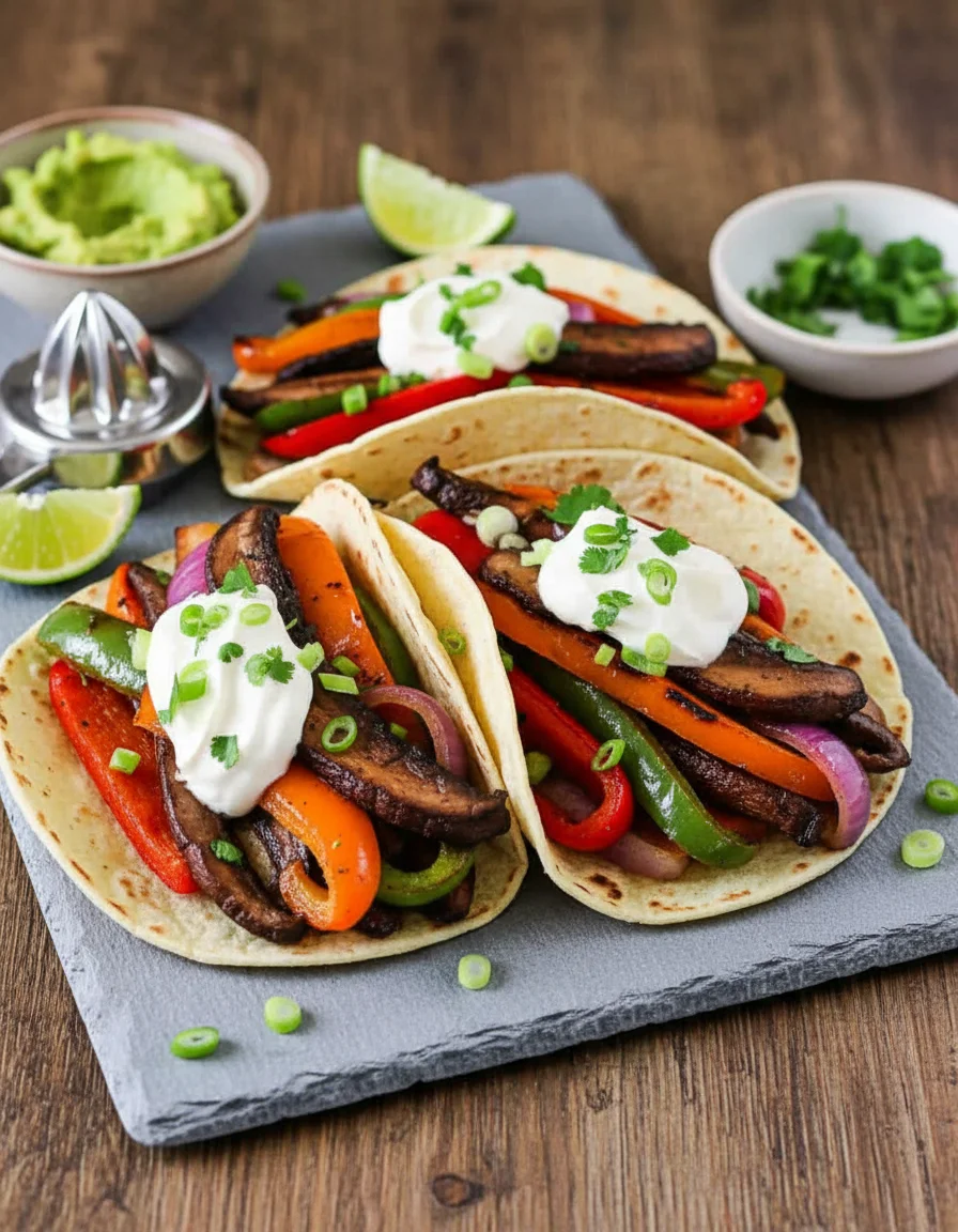 Portobello Vegan Fajitas