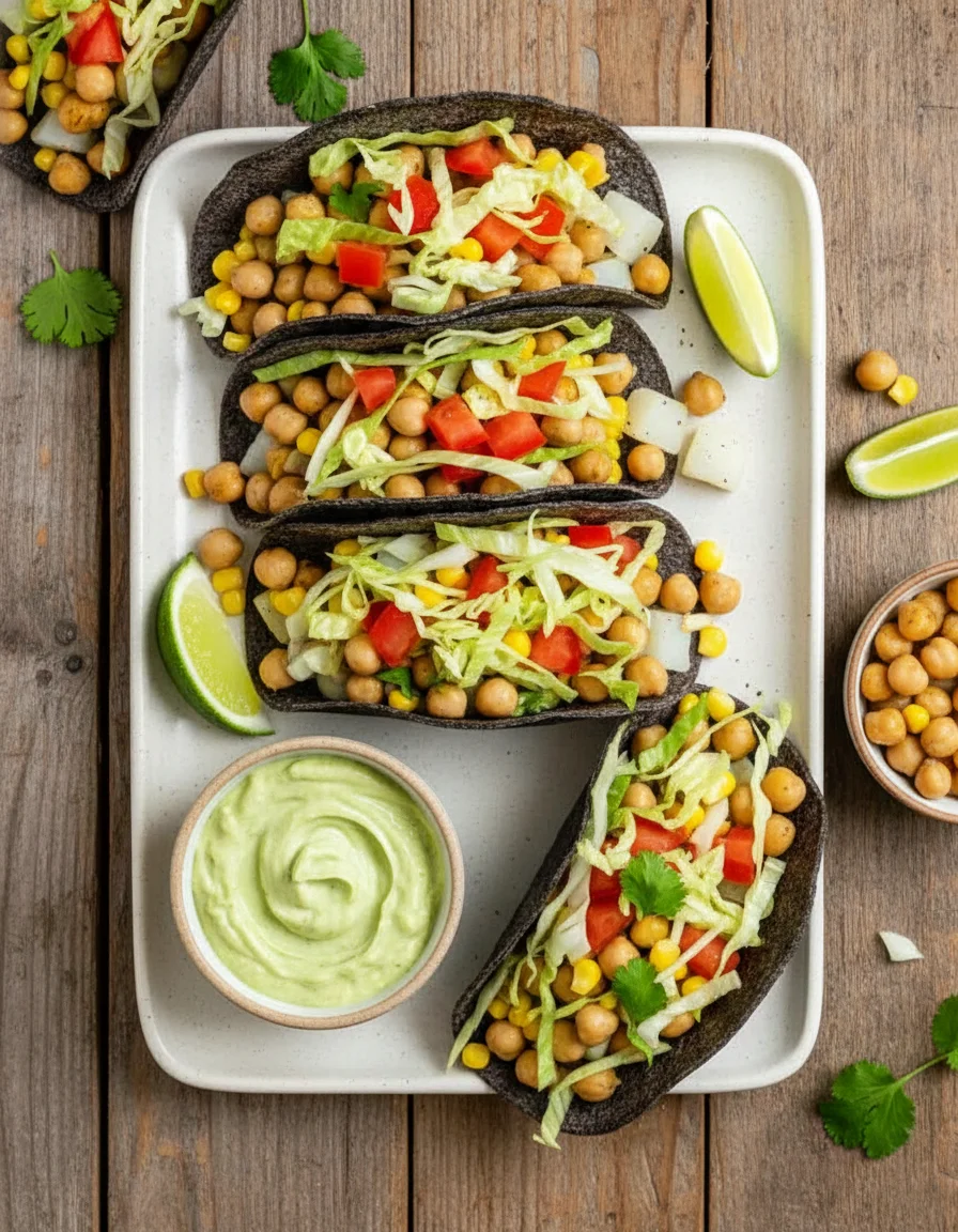 Potato Chickpea Tacos