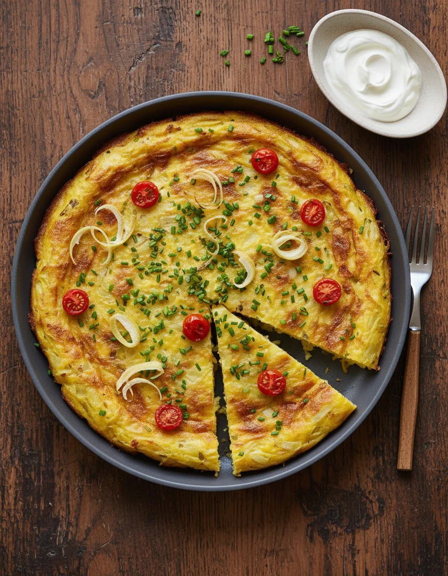 Potato Leek Frittata