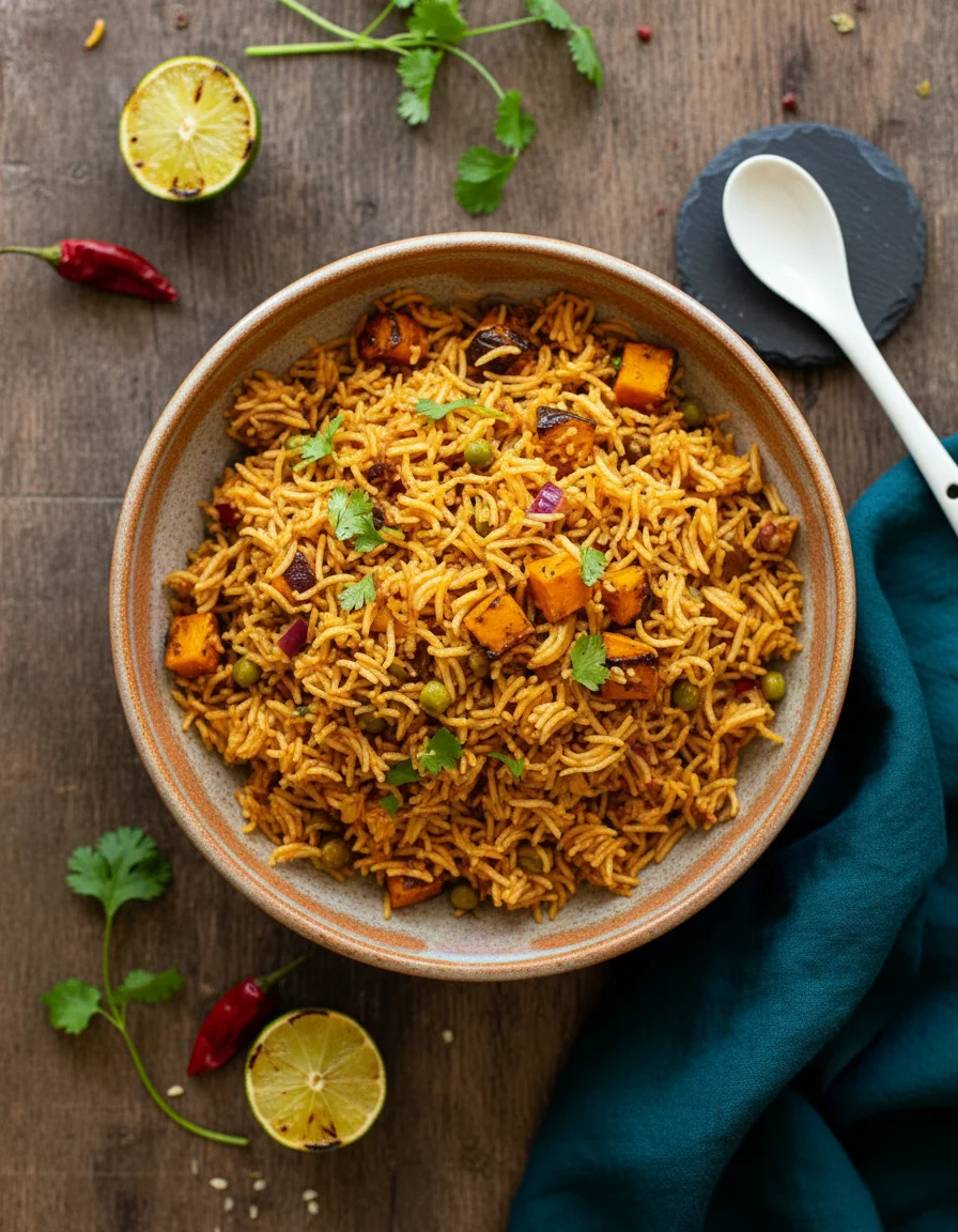 Pumpkin Chipotle Fried Rice