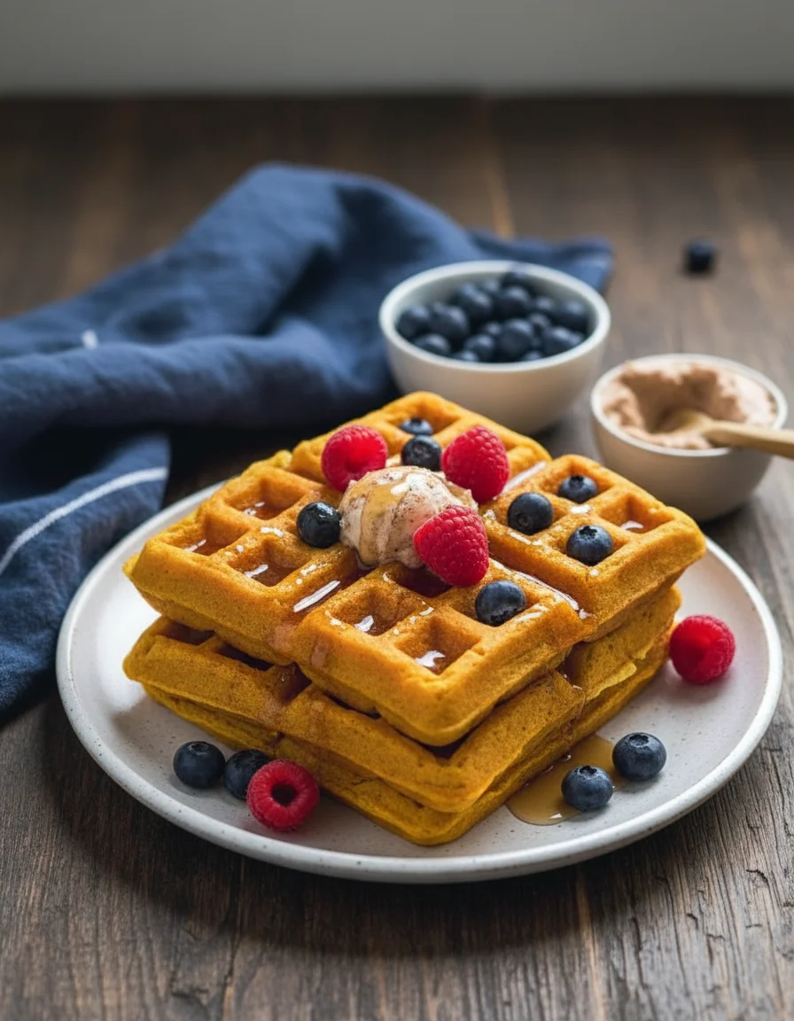 Pumpkin Waffles