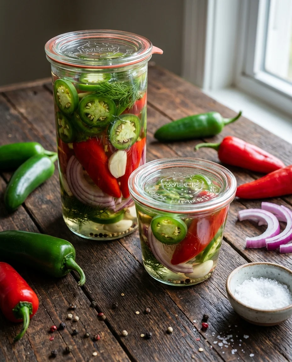 Quick Pickled Peppers