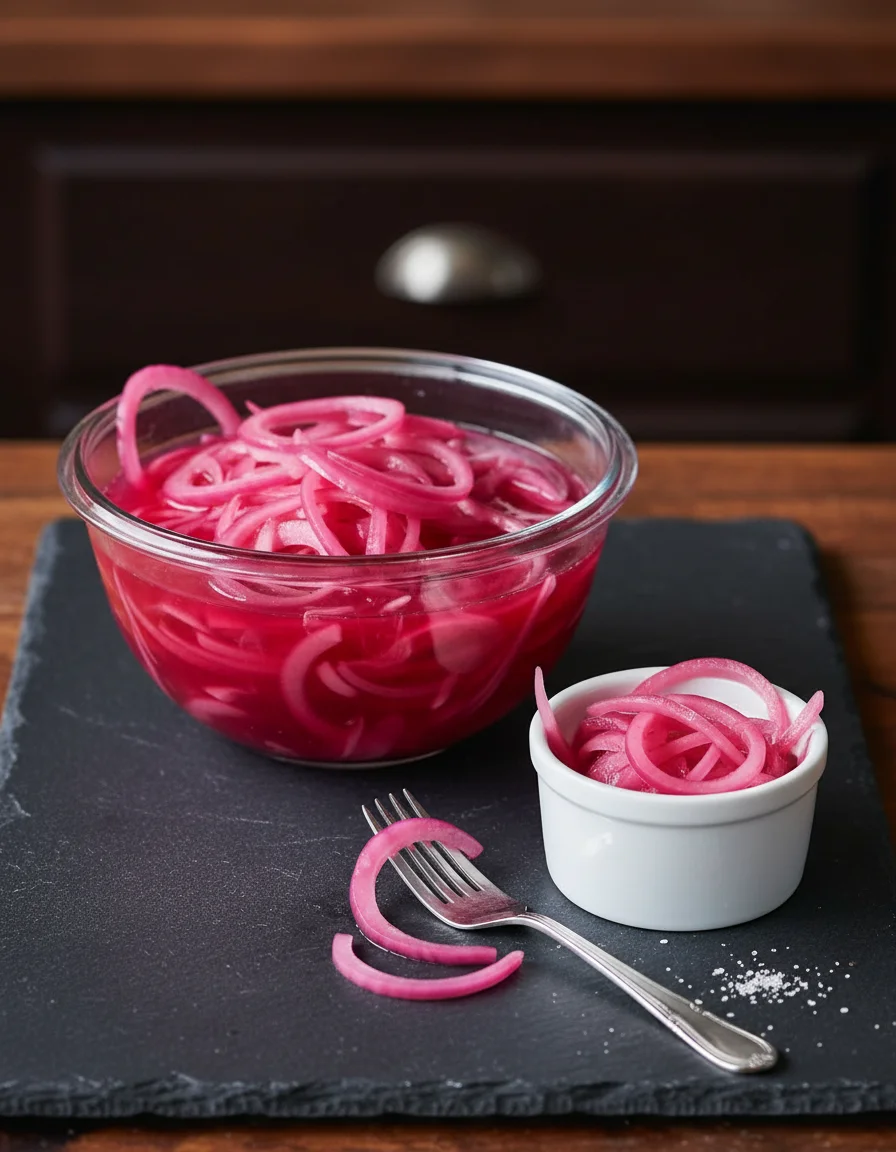 Quick Pickled Red Onions