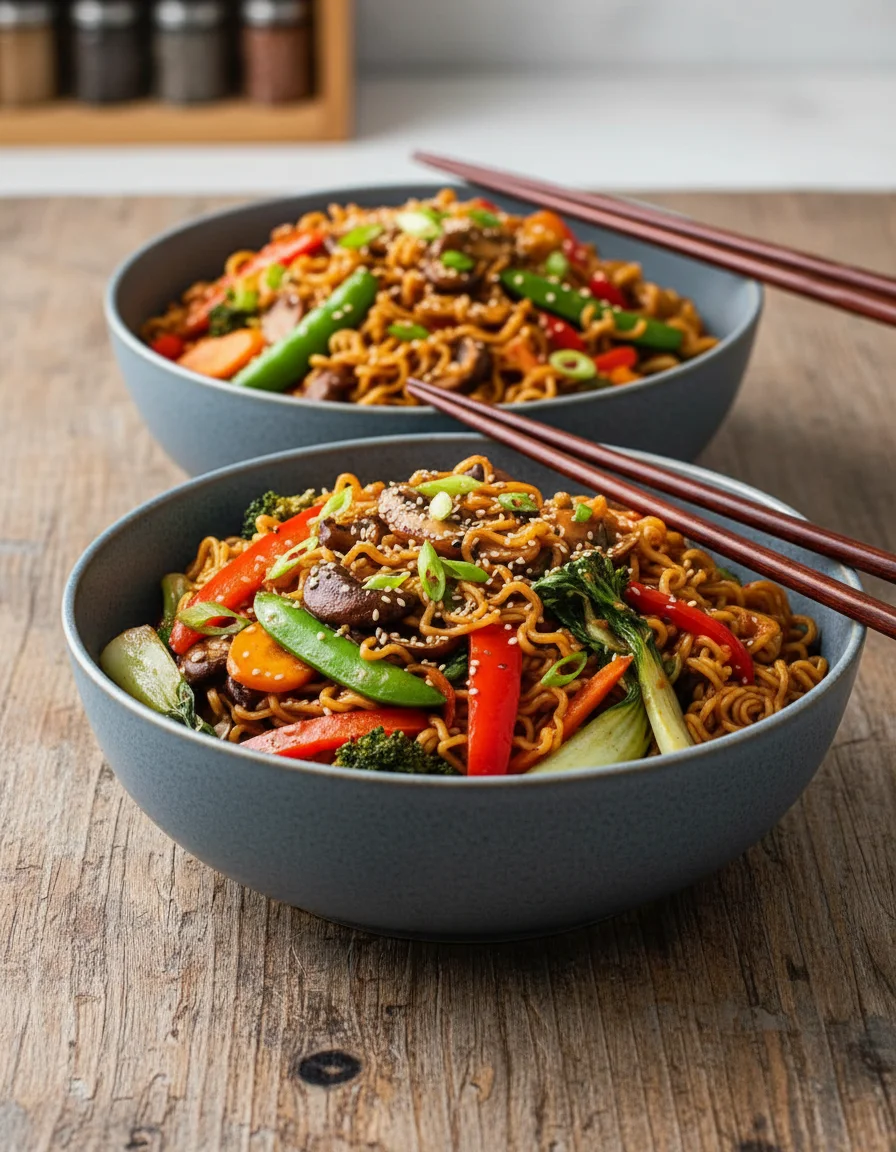 Ramen Noodle Stir Fry