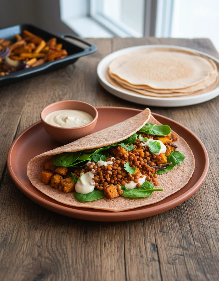 Red Lentil Wraps