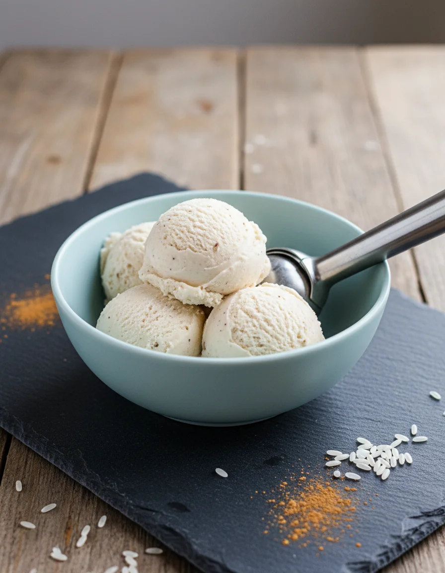 Rice Pudding Vegan Gelato