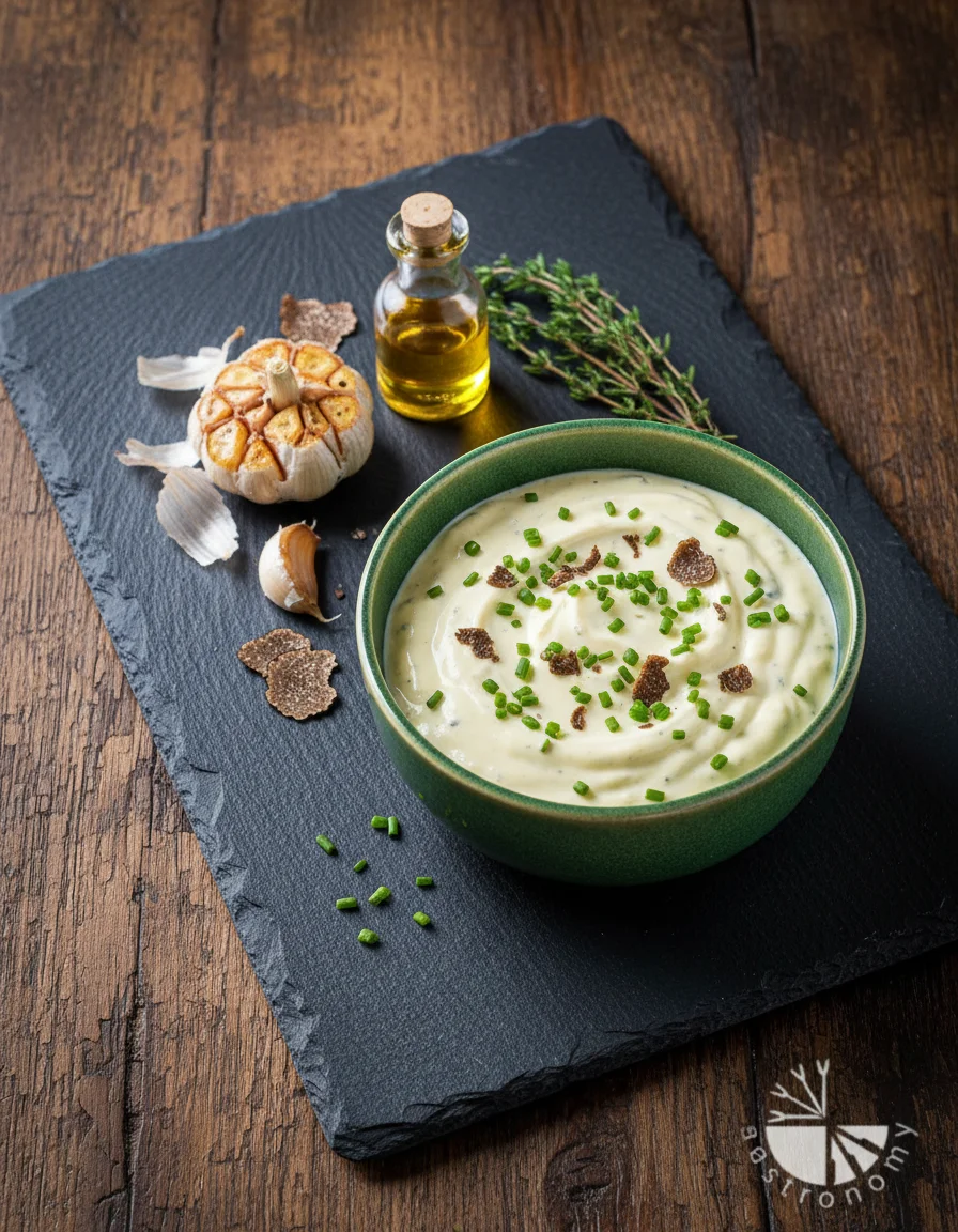 Roasted Garlic Truffle Aioli