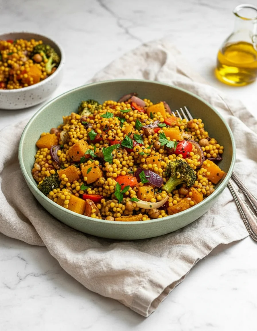 Roasted Pumpkin Couscous Salad