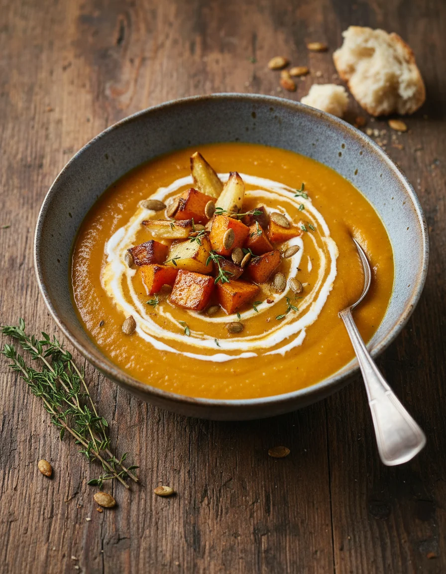 Roasted Vegetable Harvest Soup
