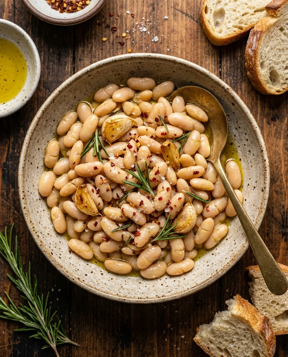 Rosemary Garlic Cannellini Beans