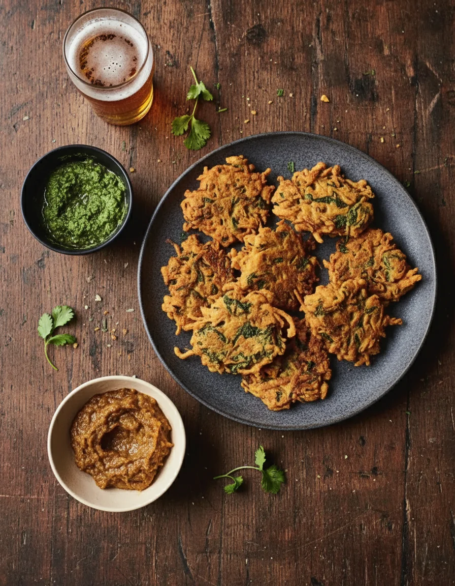 Saag Aloo Pakora