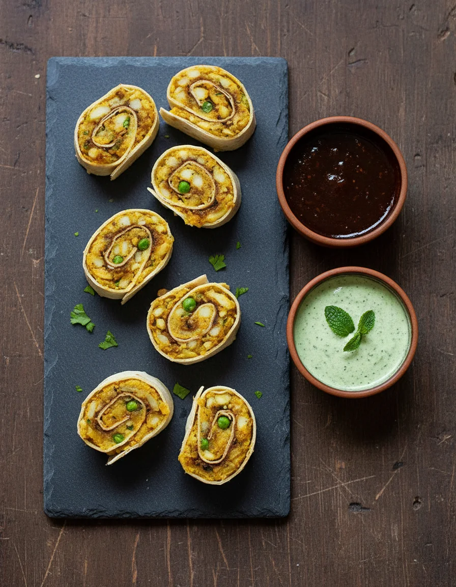 Samosa Pinwheels